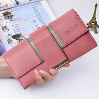 Sadia Casual Formal Clutch/Wallet/Purse for Women (Pink)-thumb2