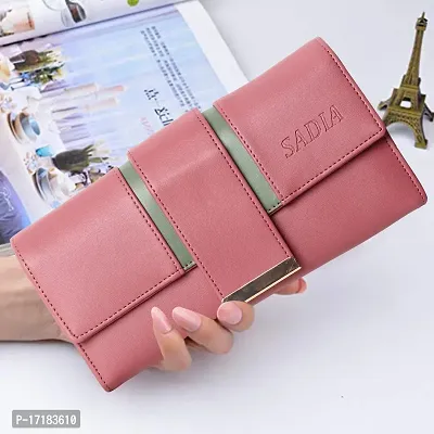 Sadia Casual Formal Clutch/Wallet/Purse for Women (Pink)-thumb3