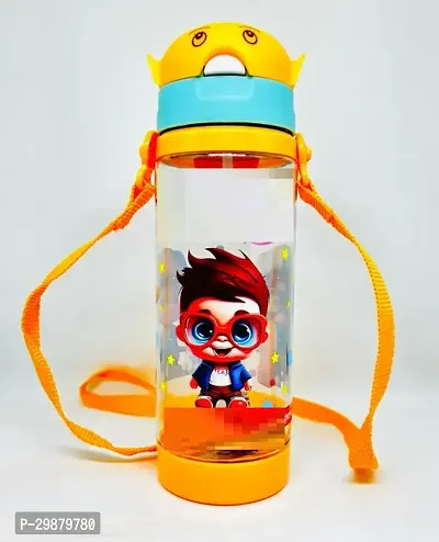 Kids Cartoon Printed Plastic Sipper Water Bottle Ideal for kids school 500ML Pack of 1