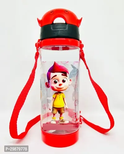 Kids Cartoon Printed Plastic Sipper Water Bottle Ideal for kids school 500ML Pack of 1