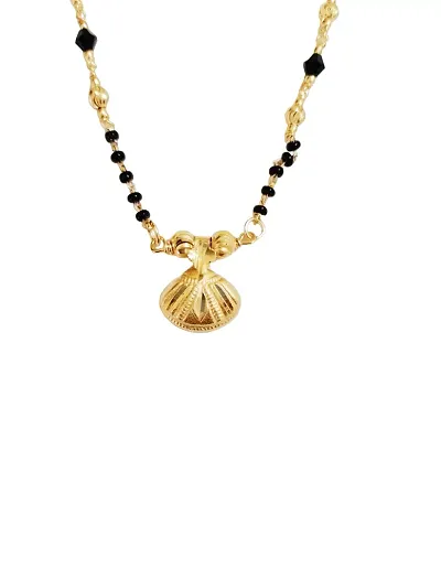 Stylish Daily Wear Gold Plated Mangalsutra pendant for women