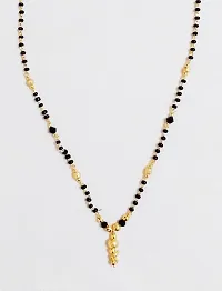 Latest Fancy Gold Plated Mangalsutra pendant for women-thumb3