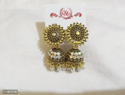 Beautiful Daily Wear Mini Jhumkas For Girls  Women