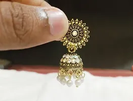 Beautiful Daily Wear Mini Jhumkas For Girls  Women-thumb2