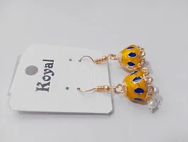 Beautiful Daily Wear Stylish Jhumkas For Girls  Women-thumb1