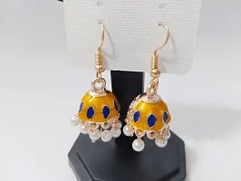 Beautiful Daily Wear Stylish Jhumkas For Girls  Women-thumb3