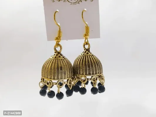 Beautiful Daily Wear Stylish Jhumkas For Girls  Women-thumb0