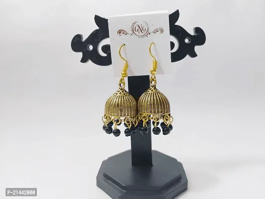 Beautiful Daily Wear Stylish Jhumkas For Girls  Women-thumb3