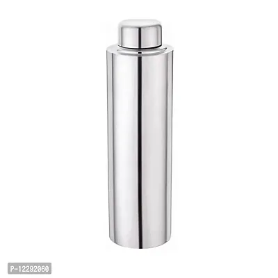 Useful Stainless Steel Matte Finish Water Bottle for School, Office, Jogging, Sports, Fridge - 1000 ml, 1 Piece-thumb0