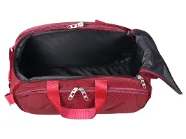 Polyester Duffel bag with two wheels without trolley-thumb1