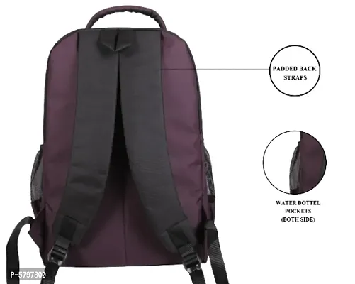 Casual Laptop Bag/Backpack for Men Women Boys Girls/Office School College Teens  Students (PURPLE)-thumb3