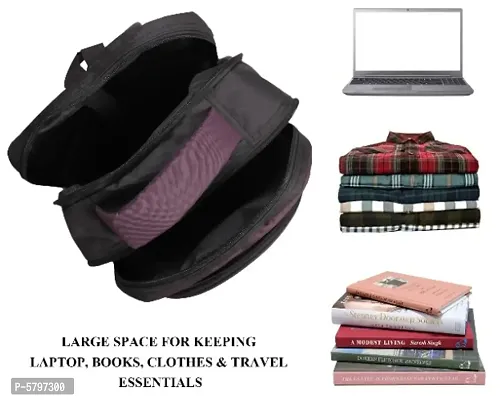 Casual Laptop Bag/Backpack for Men Women Boys Girls/Office School College Teens  Students (PURPLE)-thumb4