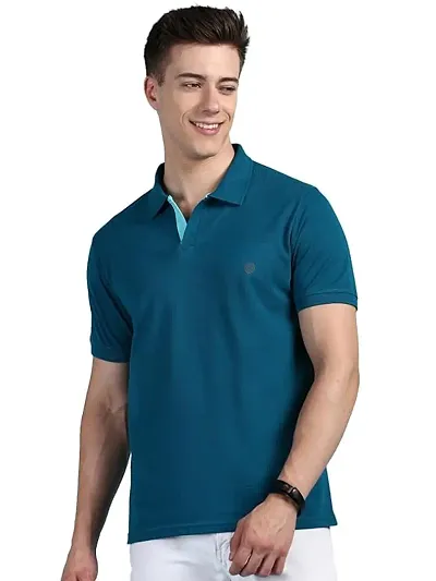 Comfortable Blend Polos For Men