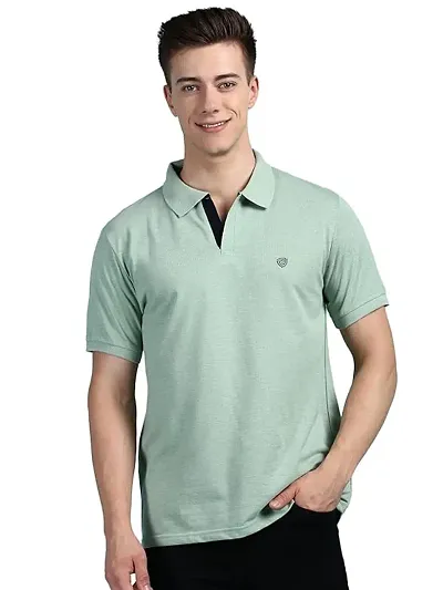 Comfortable Blend Polos For Men