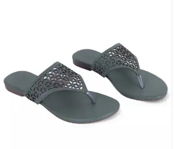 Elegant Synthetic Leather Sandals For Women