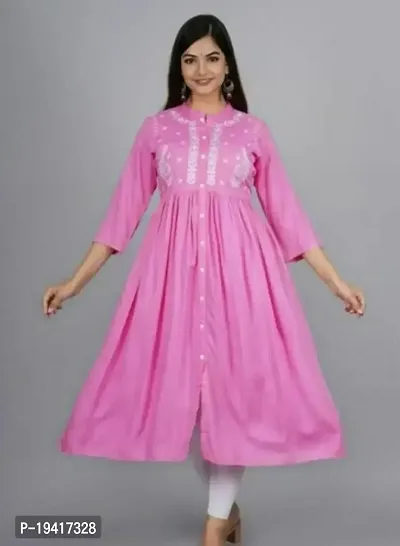 Stylish Fancy Rayon Kurta For Women