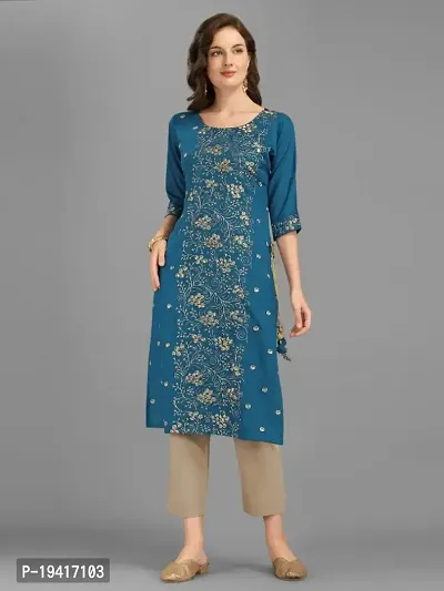 Stylish Fancy Viscose Rayon Kurta For Women