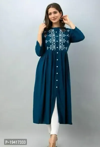 Stylish Fancy Rayon Kurta For Women