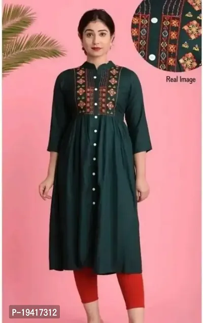 Stylish Fancy Rayon Kurta For Women