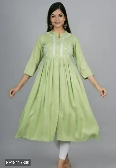 Stylish Fancy Rayon Kurta For Women