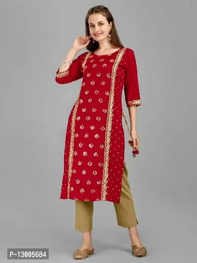 Trendy Women Viscose Rayon Kurta Bottom Set-thumb0