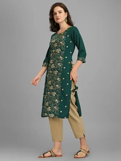 Stylish Fancy Viscose Rayon Kurta For Women