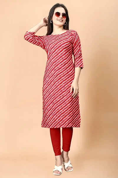 Stylish Crepe Kurta For Women Single Pack