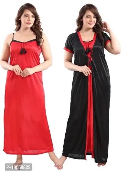 MAHALAXMI SATIN 2PCS NIGHTY-thumb0