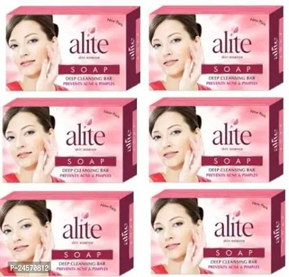 Premium Quality Elite Deep Cleansing Pimple Acne Soap 6 X 75 G-thumb0