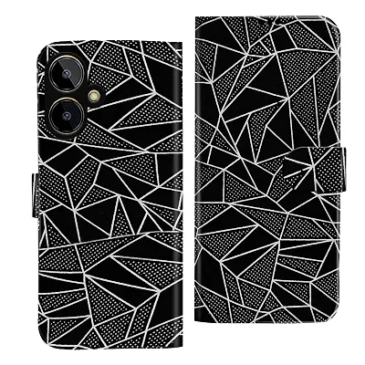 Knotyy Velvet Finish Faux Leather Flip Cover for Lava Blaze 2 with Foldable Stand  Cards Slots - Black