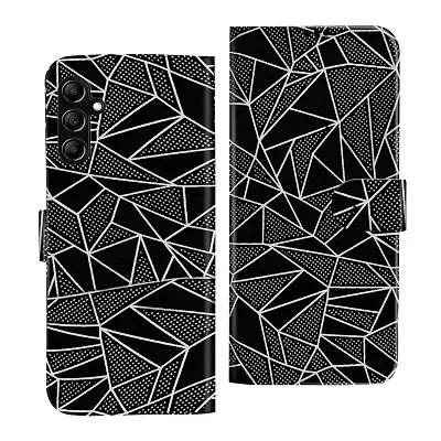 Knotyy Velvet Finish Faux Leather Flip Cover for Samsung Galaxy A54 5G with Foldable Stand  Cards Slots - Black