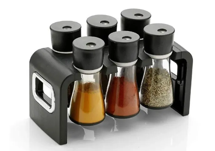 Salt Pepper and Spice Jars