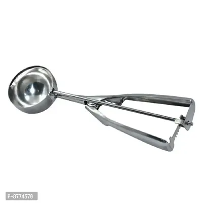 Stainless steel Ice Cream Serving Scoop, Ice Cream Serving Spoon Scooper with Trigger Release
