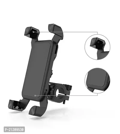 Bike Phone Mount Anti Shake and Stable Cradle Clamp with 360deg; Rotation Bike Mobile Holder-thumb4