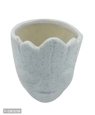 Ceramic Groot Shape Decoration Item And Flower Pot-thumb0