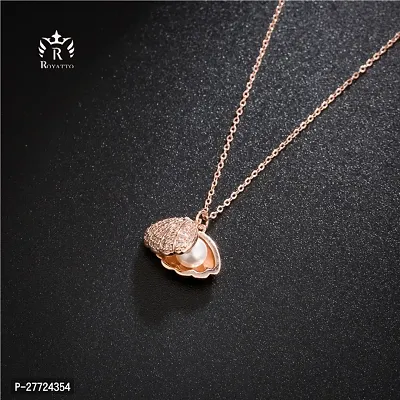 Fashion Scallop Necklace For Women Girls Elegant Looking Luxury Shiny,Occasion:Everyday,Love,Party,Wedding  Engagement,Workwear,Best Valentine Gift.-thumb0