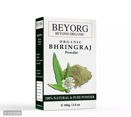 Bhringraj Powder For Hair Treatment-thumb0