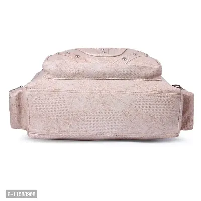 Ritupal Collection women handbag, Shoulder PU (White)-thumb4