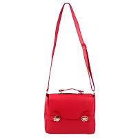 Ritupal Collection?Women sling bags PU (Red) (Sling Bag)-thumb1