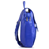 RITUPAL COLLECTION - Identify Your Look, Define Your Style Women's PU Backpack Bag (Blue)-thumb2