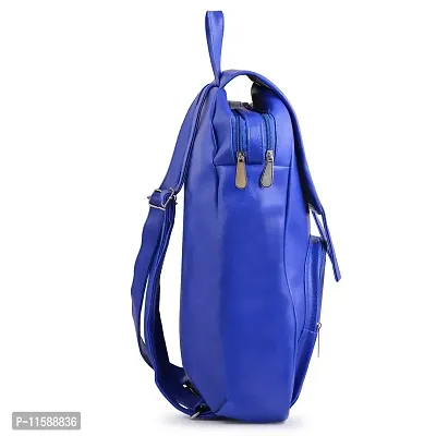 RITUPAL COLLECTION - Identify Your Look, Define Your Style Women's PU Backpack Bag (Blue)-thumb3