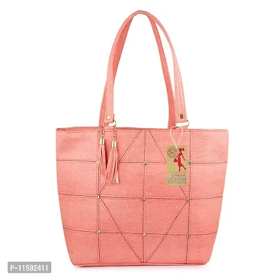 Ritupal Collection?women shoulder handbag PU (Peach)