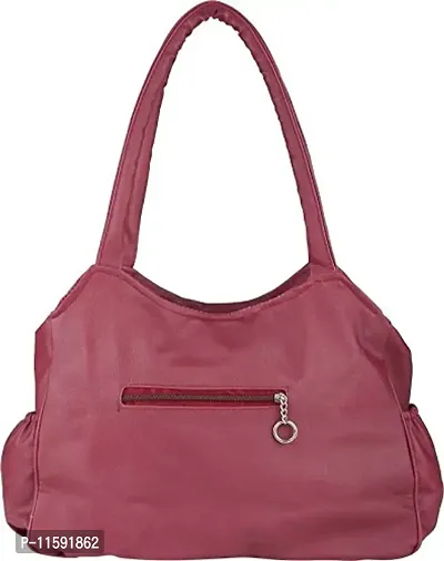 Ritupal Collection Women's Shoulder Handbag PU (Maroon)-thumb4