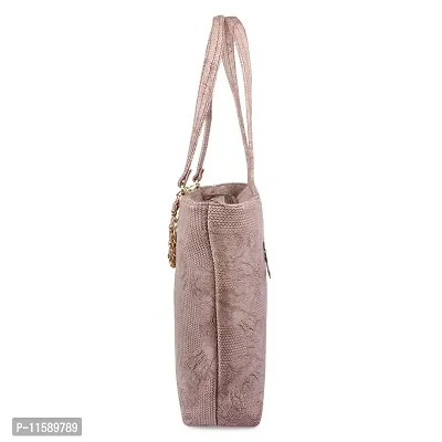RITUPAL COLLECTION Women's PU Shoulder Tote Handbag (Off White)-thumb4