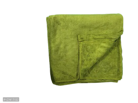 Finesse Decor Towel for Bath Large Size (45x19 inches) Bath Towel for Men/Women, Bathing Towel, Supersoft Towel, 100% MicroCotton 1 Piece (Light Green Colour)-thumb3