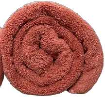 Finesse Decor Towels for Bath, Large Size (45x19 inches) Bath Towel for Men/Women, Bathing Towel, 100% Microfiber 1 Piece (Dull Orange Colour)-thumb3