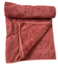 Finesse Decor Towels for Bath, Large Size (45x19 inches) Bath Towel for Men/Women, Bathing Towel, 100% Microfiber 1 Piece (Dull Orange Colour)-thumb2