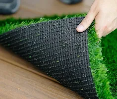 Finesse Decor Artificial Grass/Doormat for Balcony/Front Door |Soft and Durable Plastic Turf Carpet Mat|Artificial Grass, Size 28 x 18 inches (Green)-thumb1