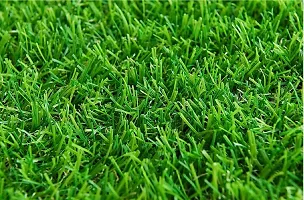 Finesse Decor Artificial Grass/Doormat for Balcony/Front Door |Soft and Durable Plastic Turf Carpet Mat|Artificial Grass, Size 28 x 18 inches (Green)-thumb2