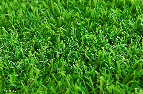 Finesse Decor Artificial Grass/Doormat for Balcony/Front Door |Soft and Durable Plastic Turf Carpet Mat|Artificial Grass, Size 28 x 18 inches (Green)-thumb3